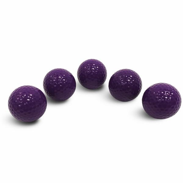 Coach's 5 Purple Golf Balls U.S. Kids Golf